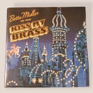 Bette Midler Tour Book From Kiss My Brass Concert